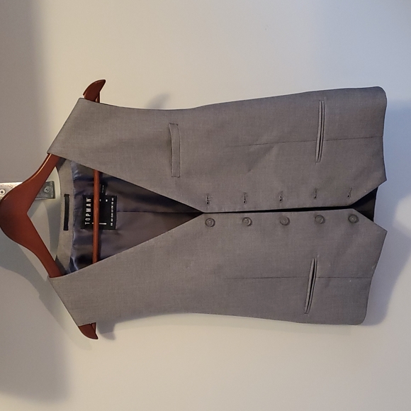 Topman dress pants and vest, grey - Picture 2 of 5